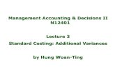 Accounting Standard costing
