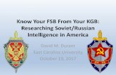 Know Your FSB From Your KGB: Researching FSB KGB...Know Your FSB From Your KGB: Researching Soviet/Russian