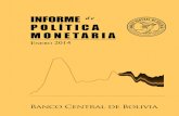 IPM-EnERO2014 - Banco Central de Bolivia