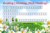 Hosting  ( Hosting, Web Hosting )