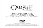 CARRIE - Piano Vocal 2