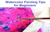 Watercolor painting tips for beginners
