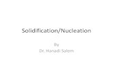 Solidification Nucleation