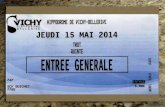 Vichy le 15 mai 2014