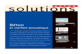 B©ton & Confort acoustique