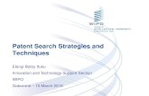Patent Search Strategies and Techniques 2016. 4. 20.¢  Basic Search Strategy (III) 7. Combine the results