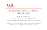 Additive Manufacturing International Trends in Additive ... Additive Manufacturing International