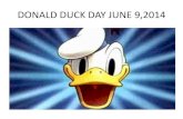 Donald duck day 9 jun14