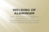 Welding of aluminum