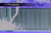 FENCE AND RAILING - Ply Gem 2020. 1. 29.¢  looking selection of fence styles and colors. Available in