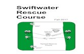 Swiftwater Rescue   Up or Heads Down Rescue? Wading Rescue Upstream Safety Downstream Rescue Typical Rescue Scene Swiftwater Rescue Course Fall 2017