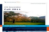 CES Newsletter Fall 2011