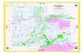GS utah map 2017 v2 - National Geographic Society UTAH CANYONLANDS NATIONAL PARK CAPITOL REEF NATIONAL