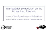 The Potential Effect of Wave Energy Converters on Surfing Waves - Steve CHALLINOR