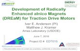 Development of Radically Enhanced alnico Magnets (DREaM) for 2016. 6. 22.¢  Development of Radically