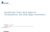 Remus Pereni - Remus Pereni - JavaScript, from dark ages to renaissance, the web apps revolution