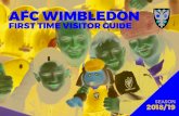 AFC WIMBLEDON S E SO E AFC WIMBLEDON AFC WIMBLEDON FIRST TIME VISITOR GUIDE 3 AFC Wimbledon is a professional