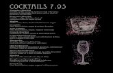 cocktails 7 - soft drinks 0% abv mocktails Appletizer 2.90 Elderflower Press£© 2.90 Big Tom 3.25 J20