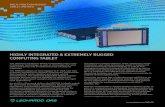 HIGHLY INTEGRATED & EXTREMELY RUGGED COMPUTING INTERFACE DESCRIPTION Embedded GPS Options Commercial
