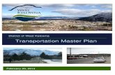 Transportation Master Plan - The Transportation Master Plan (TMP) builds upon the goals and objectives
