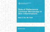 Role of Reflectance Confocal Microscopy in Skin Inflammations Confocal Microscopy in Skin Inflammations