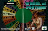 Wheel Of Fortune - Nintendo N64 - Manual - gamesdatabase WHEEL OF FORTUNE@ Manual INTRODUCTION Wheel