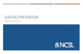 SUICIDE PREVENTION - Wisconsin Legislature Suicide Prevention Resource Center Effective prevention resources