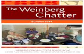 The Weinberg Chatter Issue Summer 2014