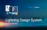 Salesforce lightning design system
