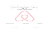 Airbnb Campaign Proposal