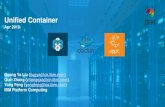 Docker vs. Mesos Unified Container
