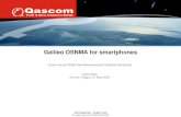 Galileo OSNMA for smartphones Smartphones Smartphones are a good candidate platform for OSNMA They can
