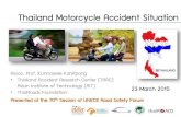 Thailand Motorcycle Accident Situation - UNECE Thailand Motorcycle Accident Situation ... Lawyer Artist