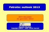 Petrolio outlook 2013   mtt milano