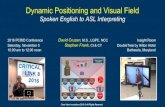 Dynamic Positioning and Visual Field