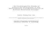 An investigative study of Confucian humanism in the ...?An Investigative Study of Confucian Humanism in the Development and Maintenance of Korean Business Groups ... Confucian humanism