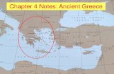 Chapter 4 Notes: Ancient Greece - Thomas County 4 - Ancient...  Chapter 4 Notes: Ancient Greece