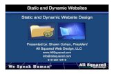 Static and Dynamic Websites - All Squared Web .Static and Dynamic Websites Static and Dynamic Website