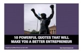 10 Powerful Quotes that Will Make You a Better Entrepreneur
