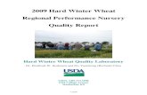 2009 Hard Winter Wheat Regional Performance Nursery Quality 2010. 4. 15.¢  2009 Hard Winter Wheat Regional