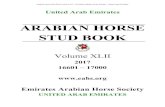 Arabian Horse Arabian Horse Stud Book Vol XLII.pdf A B R E V I A T I O N S . Imp: Imported Horse . OA
