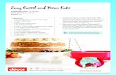 Easy Carrot and Pecan Cake - Decor - 1 cup / 250gm finely grated carrot (approx. 4 medium carrots)