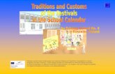 Traditions and Customs of the Festivals  in the School Calendar