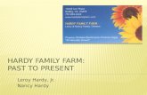 Hardy Family Farm: Past to Present