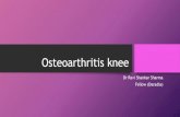Osteoarthritis knee,, pain management