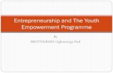 Delta State Youth Empowerment Programme Presentation