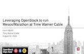 Leveraging OpenStack to Run Mesos/Marathon at Charter Communications