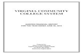 VCCS Financial Report FY13 Audited