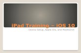 iPad Training â€“ iOS 10