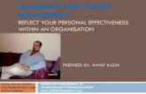 Leadership & change management, Lecture 3, by Rahat Kazmi